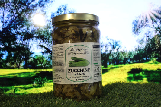 Zucchine a filetti 1,7 Kg